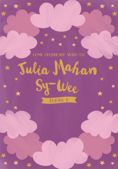 julia wee invite